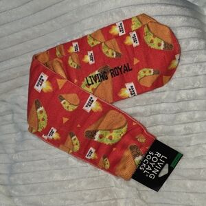 Living Royal Taco Print Socks